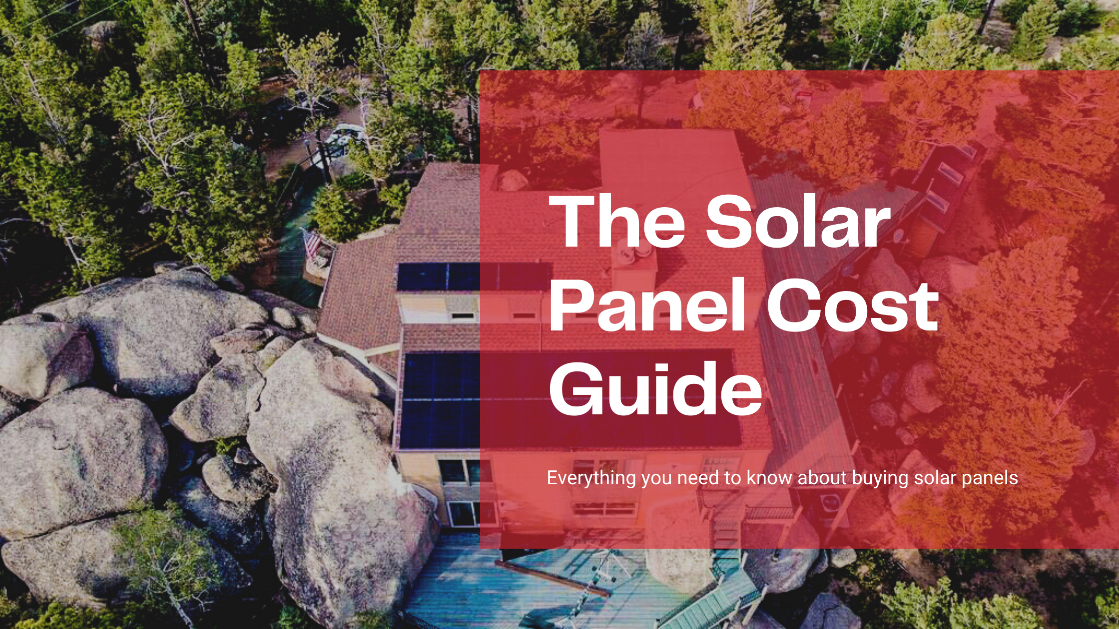 solar panel cost guide